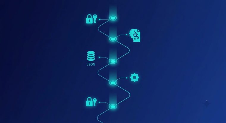 מפת הדרך של הקורס — אימות, JSON, אוטומציה ופיתוח